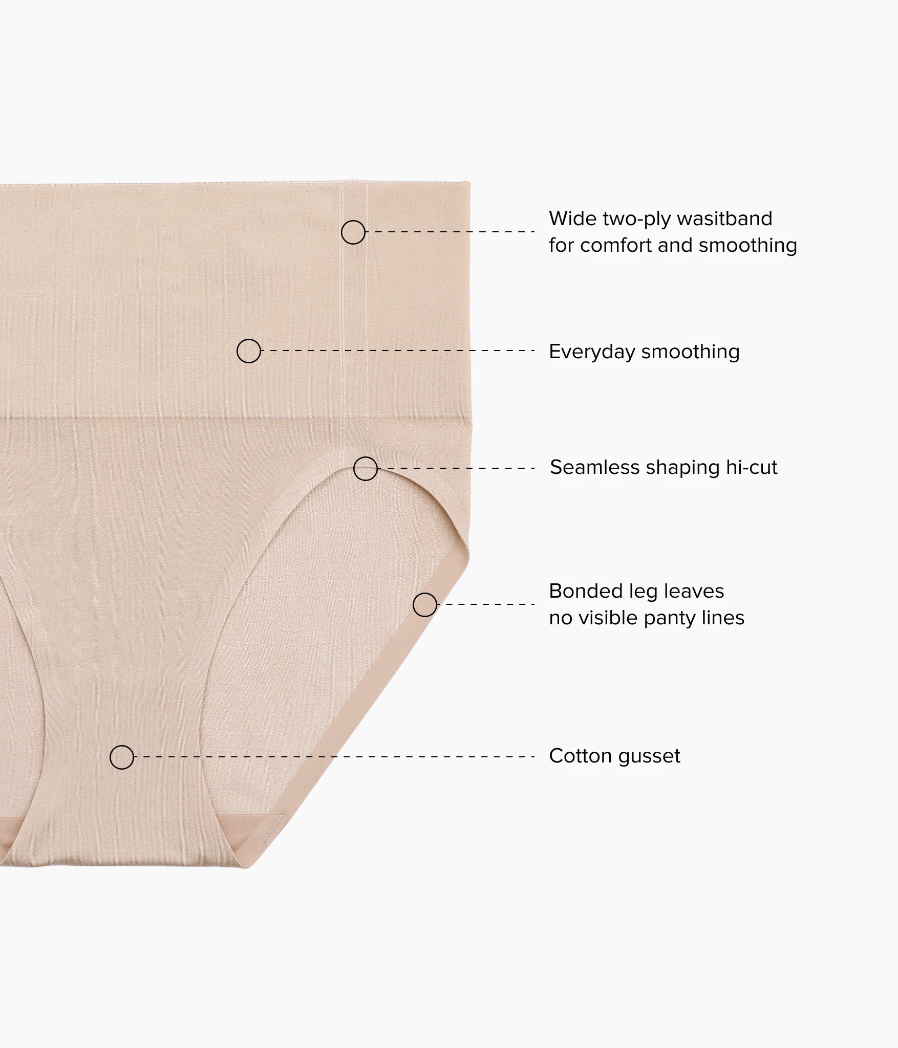 Wacoal Smooth Series™ Shaping Hi-Cut - Roebuck