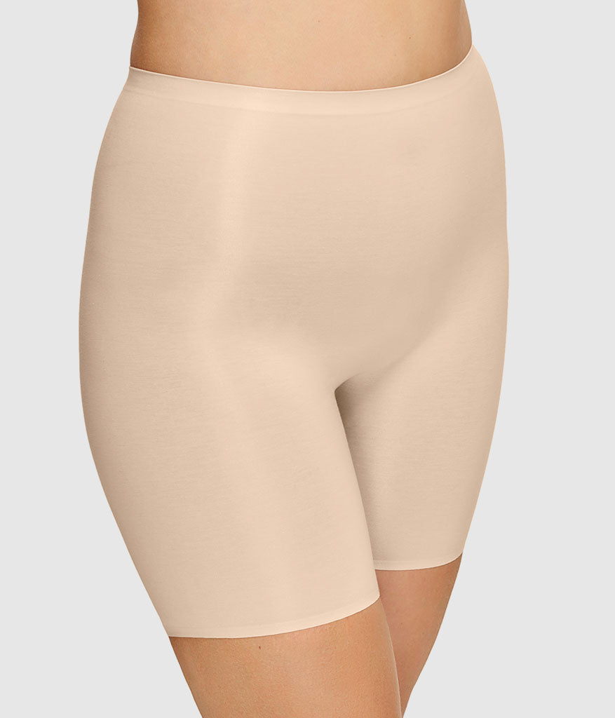 Wacoal Beyond Naked Cotton Blend Thigh Shaper - Sand