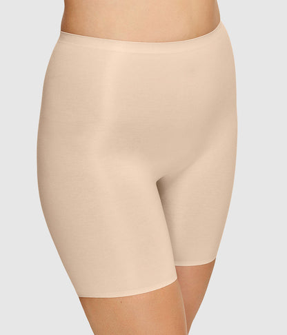 Wacoal Beyond Naked Cotton Blend Thigh Shaper - Sand
