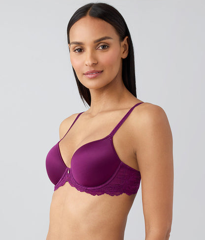 Wacoal Vivid Attraction T-Shirt Bra - Dark Purple