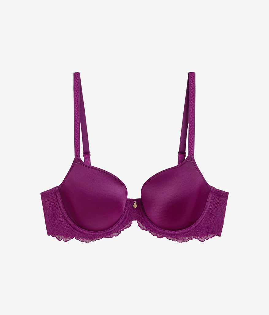 Wacoal Vivid Attraction T-Shirt Bra - Dark Purple