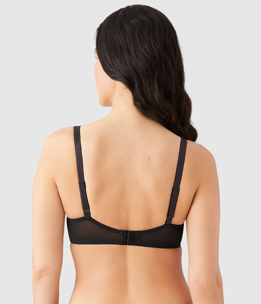 Wacoal Side Note Underwire Bra - Black