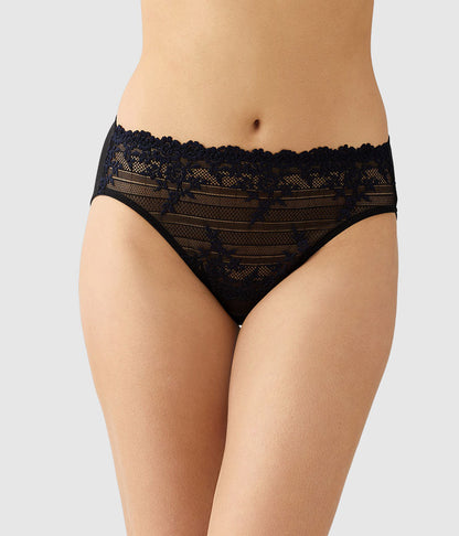 Wacoal Embrace Lace® Hi-Cut - Black/Night Sky