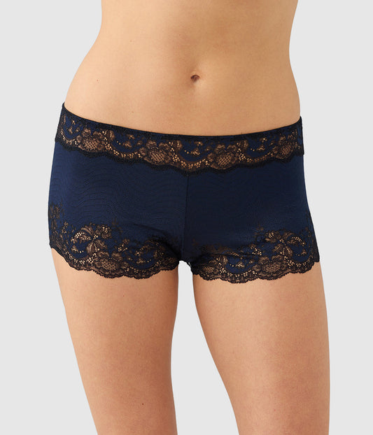 Wacoal Modern Affair Boyshort - Night Sky/Black