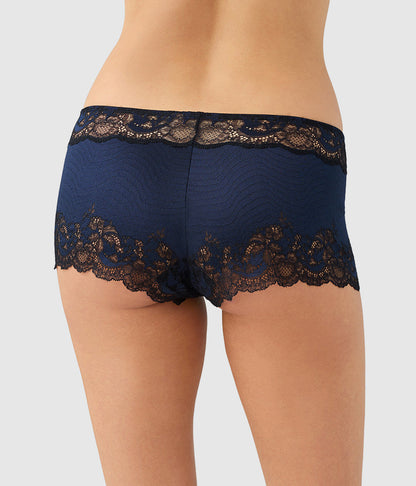 Wacoal Modern Affair Boyshort - Night Sky/Black