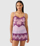 Lavender Sage/Dark Purple
