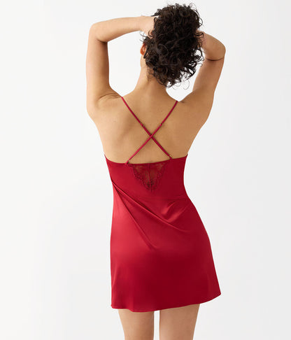 Wacoal Midnight Soiree Chemise - Regina Red