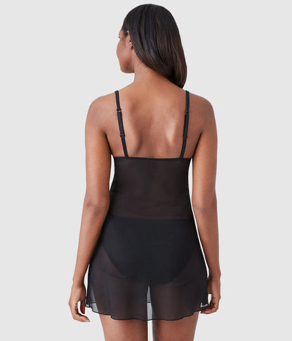 Wacoal Instant Icon® Chemise - Black/Eclipse