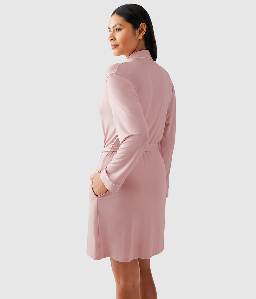 Wacoal Lease to Lounge Robe - Blush Pink