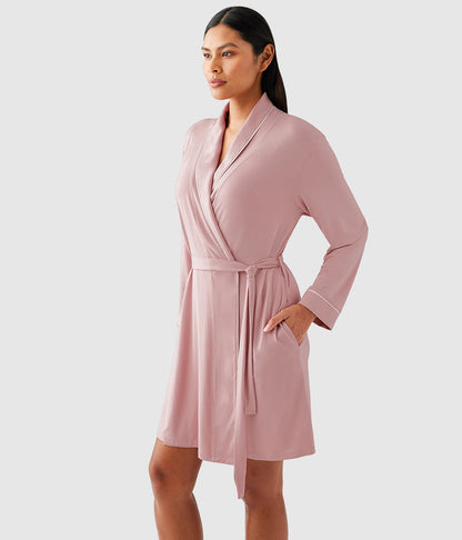 Wacoal Lease to Lounge Robe - Blush Pink