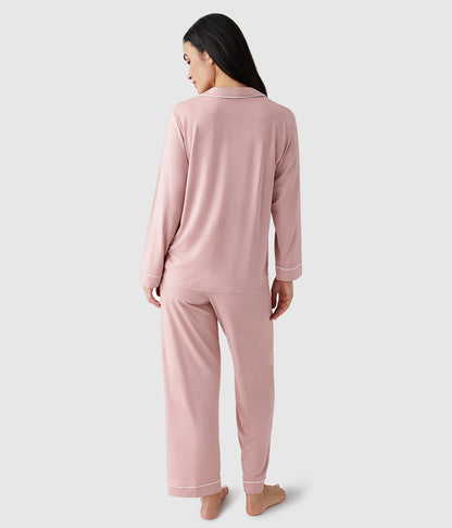 Wacoal Lease to Lounge Pajama Set - Blush Pink
