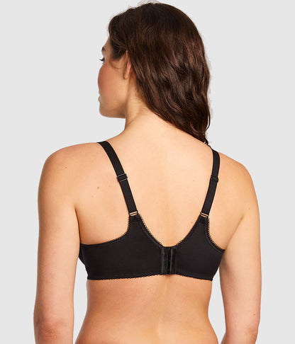 Wacoal Retro Chic Underwire T-Shirt Bra - Black