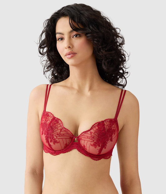 Wacoal Midnight Soiree Underwire Bra - Regina Red