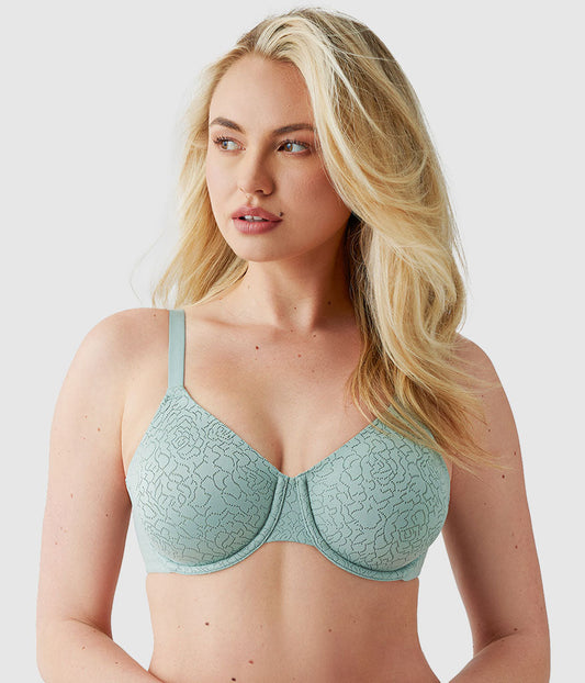 Wacoal Inside Job™ Underwire Bra - Iceberg Green