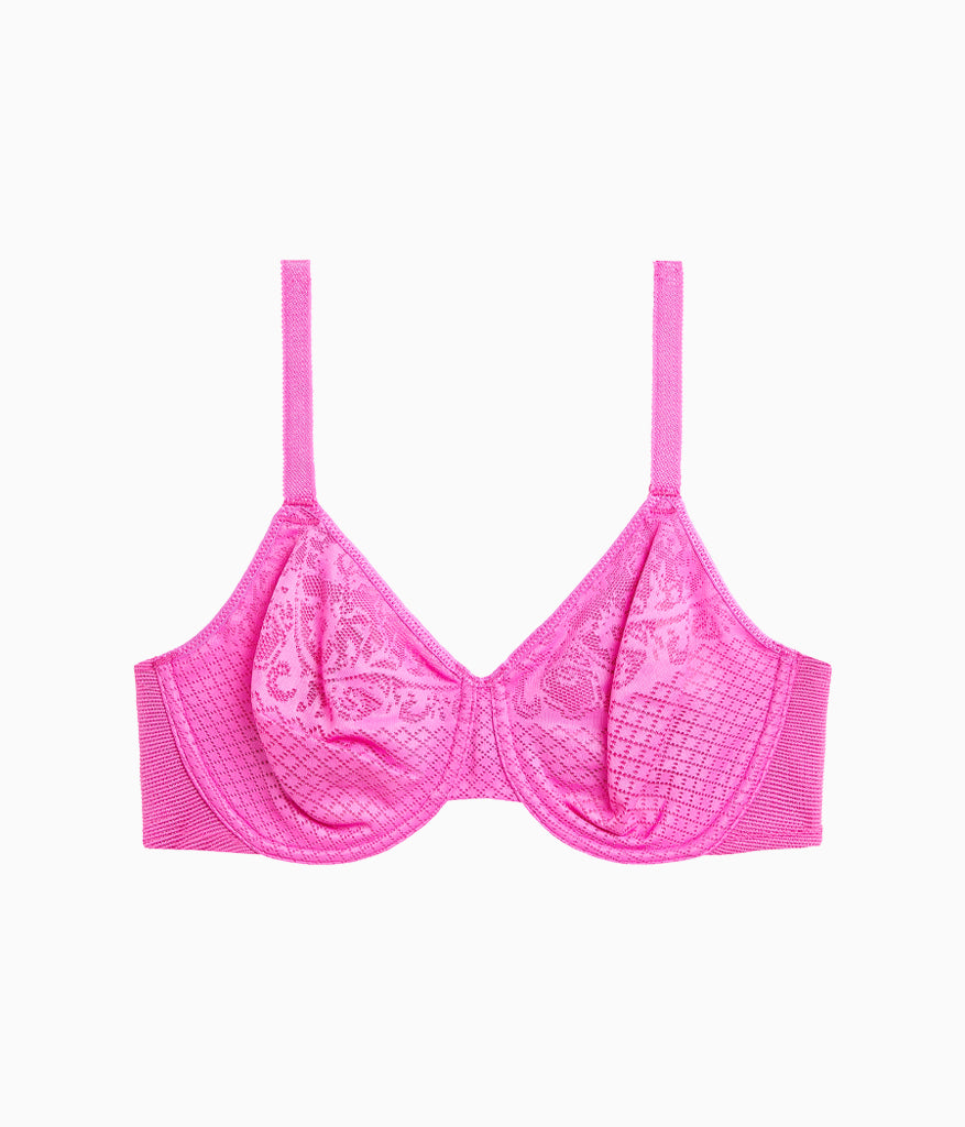 Wacoal Visual Effects Minimizer Bra - Wild Azalea