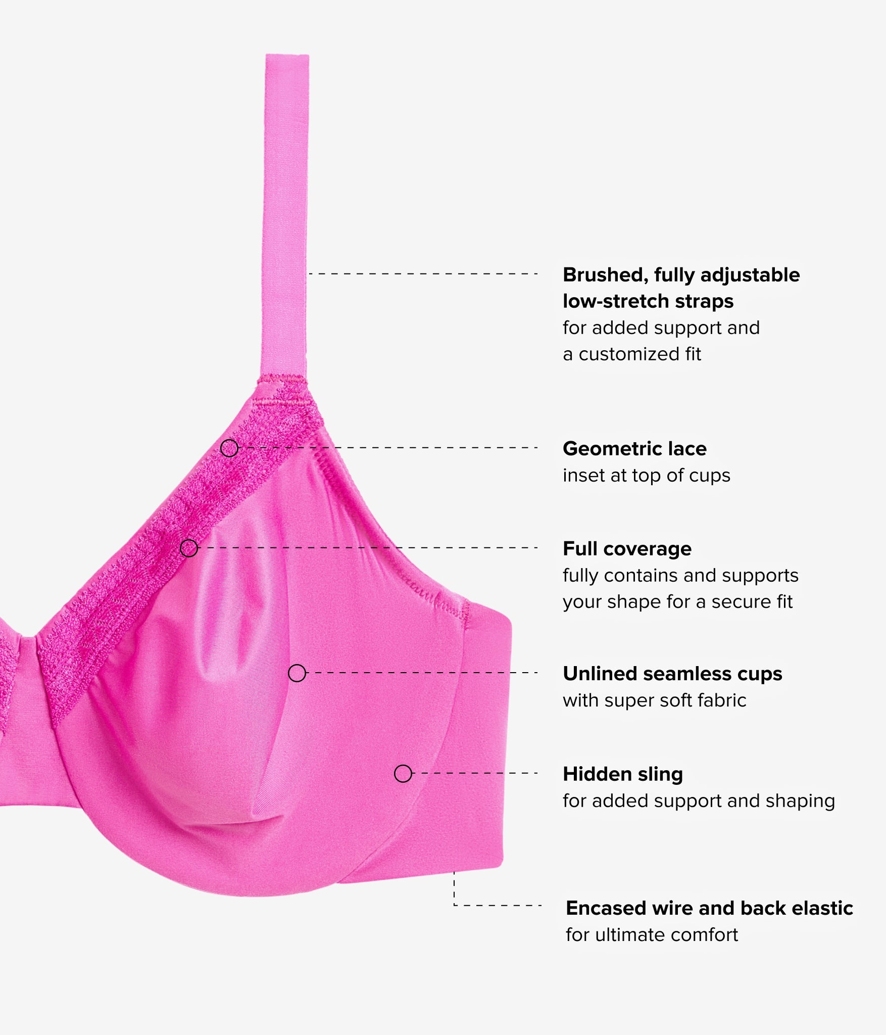 Wacoal Perfect Primer Full Figure Underwire Bra - Wild Azalea