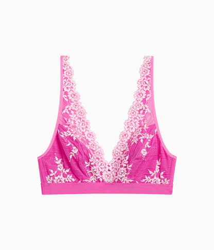 Wacoal Embrace Lace® Wire Free Bralette - Wild Azalea/Cradle Pink