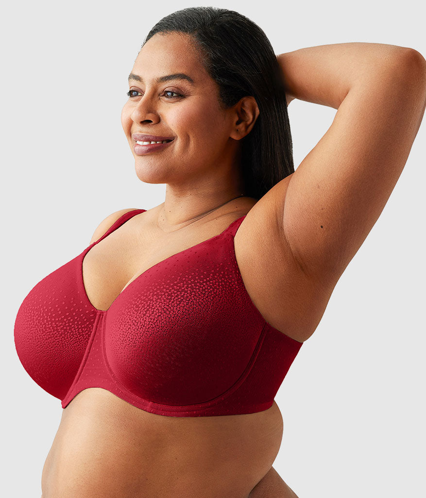 Wacoal Back Appeal® H-K Cup Underwire Bra - Regina Red