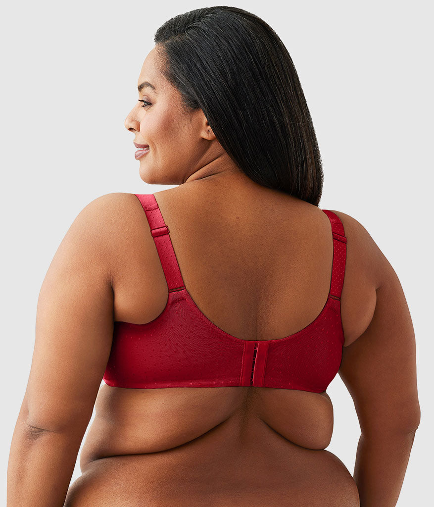 Wacoal Back Appeal® H-K Cup Underwire Bra - Regina Red