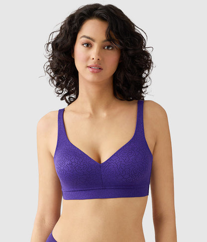 Wacoal Inside Job™ Wire Free Bra - Purple Indigo