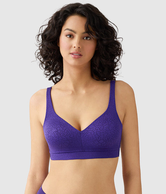 Wacoal Inside Job™ Wire Free Bra - Purple Indigo