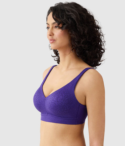 Wacoal Inside Job™ Wire Free Bra - Purple Indigo