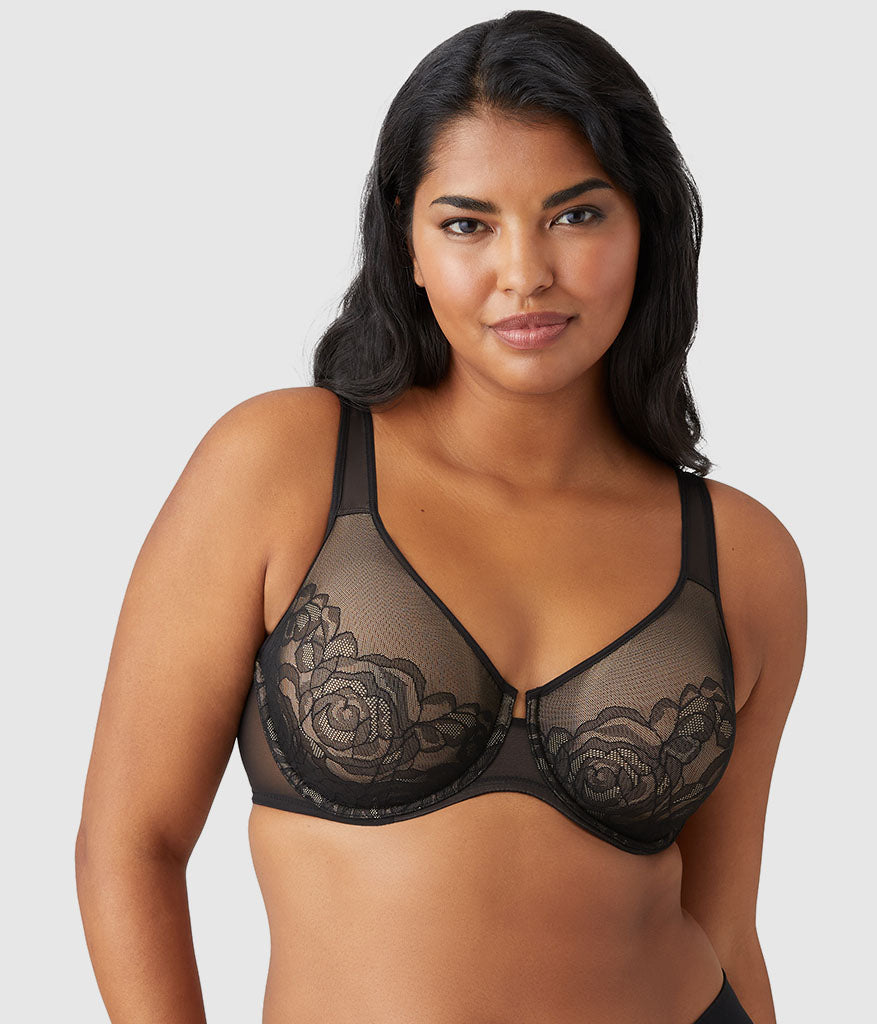 Wacoal Stark Beauty Underwire Bra - Black