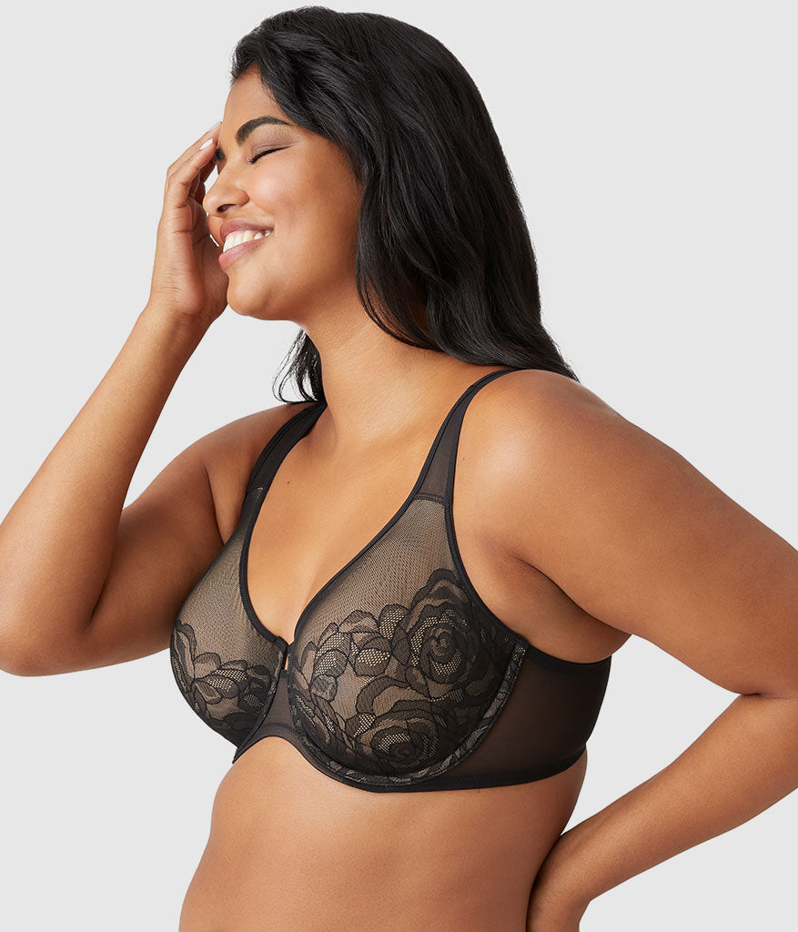 Wacoal Stark Beauty Underwire Bra - Black