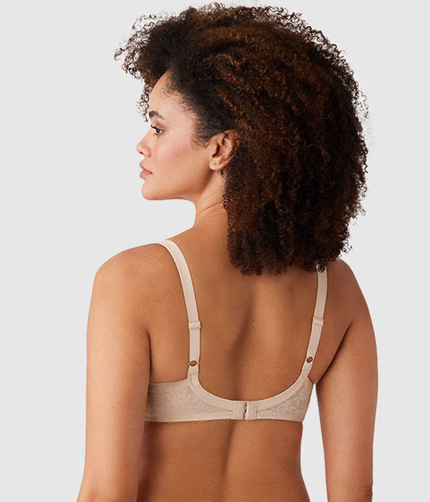 Wacoal Lace Finesse T-Shirt Bra - Sand