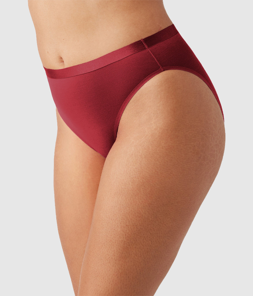 Wacoal Tailored Finish Hi-Cut - Regina Red