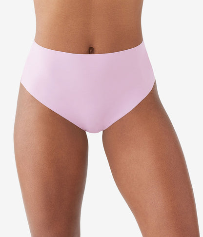 Wacoal b.bare Hi-Waist Thong - Dawn Pink