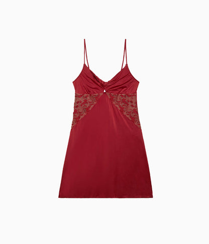 Wacoal Dramatic Interlude Chemise - Deep Red