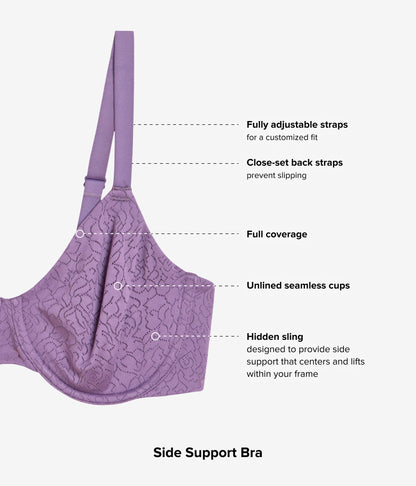 Wacoal Inside Job™ Underwire Bra - Italian Grape
