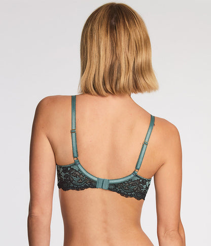 Wacoal Modern Affair T-Shirt Bra - Silver Pine/Black