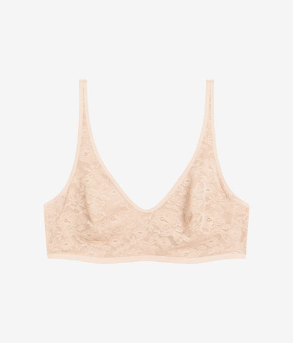 Wacoal Effortlessly Lace Underwire Bra - Au Natural