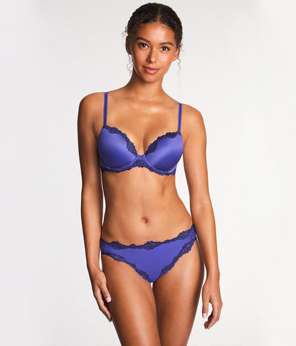 Wacoal Future Foundation with Lace T-Shirt Bra - Spectrum Blue