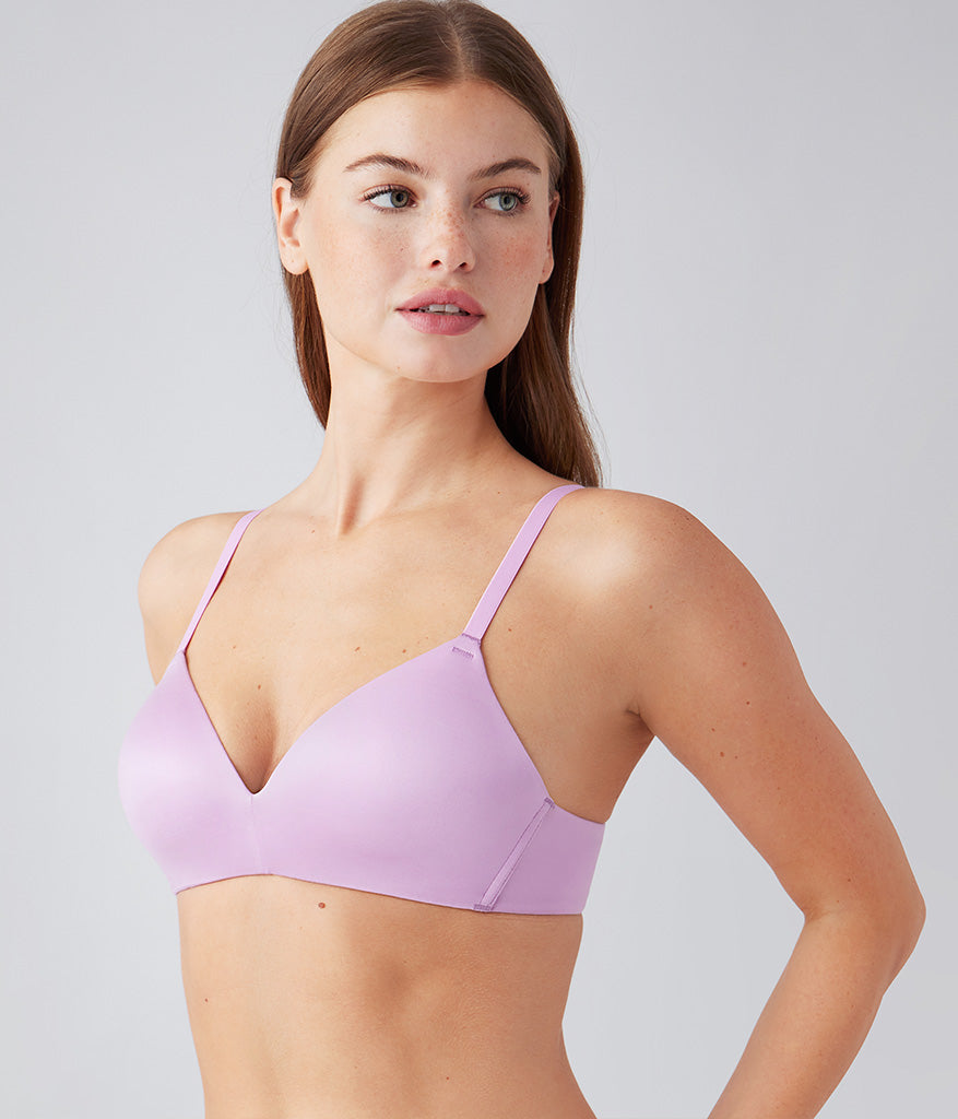 Wacoal Future Foundation Wire Free T-Shirt Bra - Smoky Grape