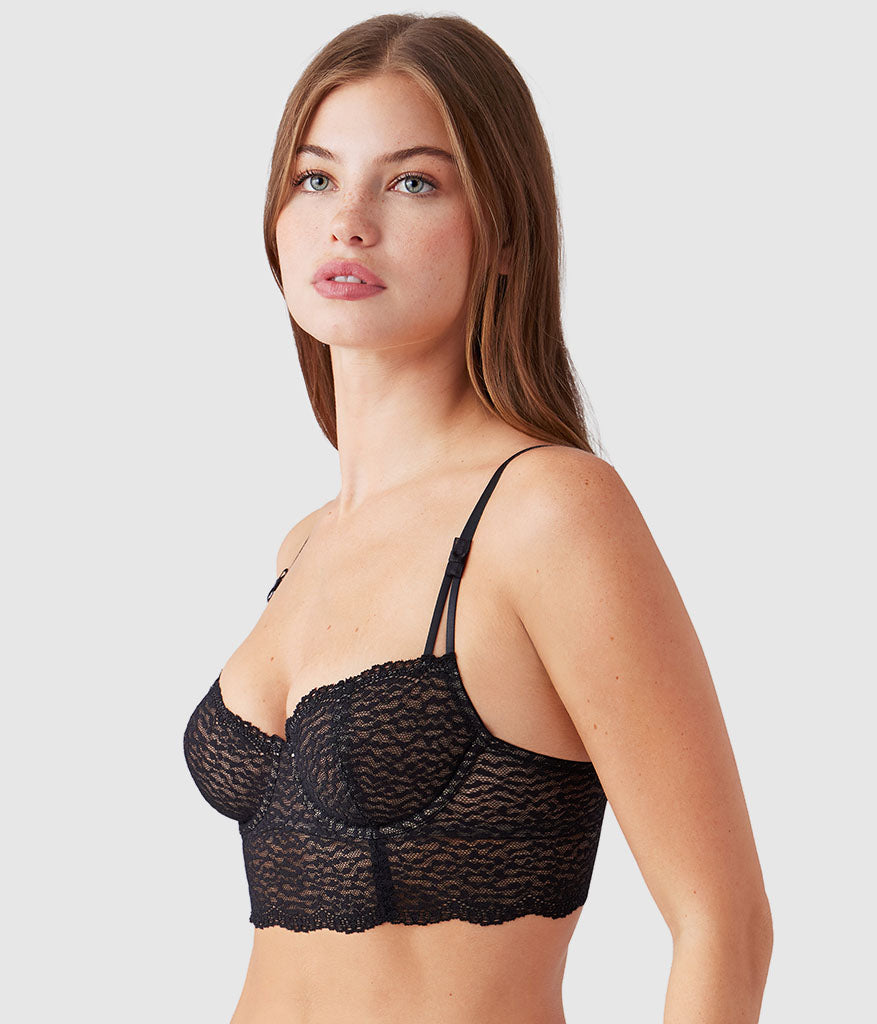 Wacoal Untamed Demi Longline Bra - Night