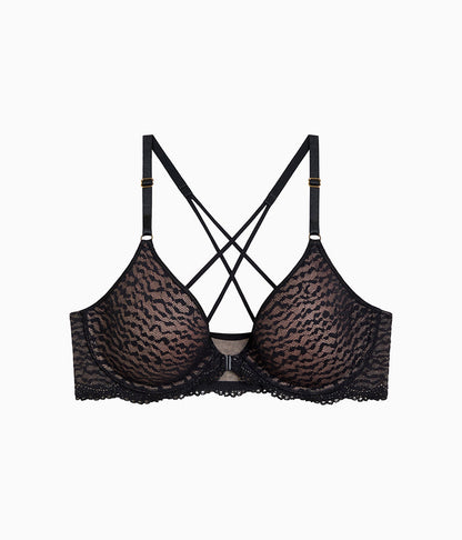 Wacoal Untamed Front Close T-Shirt Bra - Night