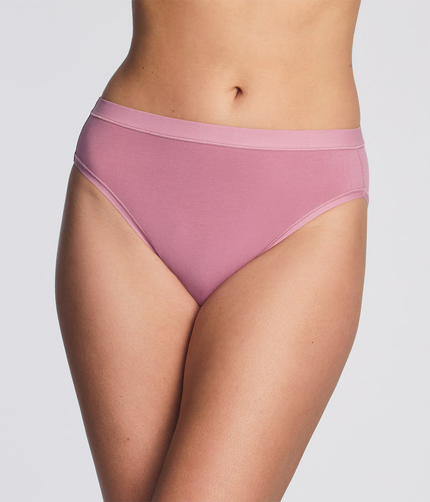 Wacoal Understated Cotton Hi-Cut - Lilas