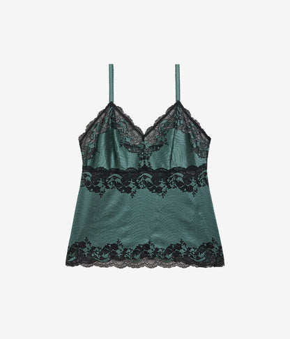 Wacoal Modern Affair Cami - Silver Pine/Black