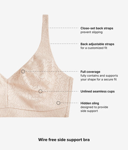 Wacoal Inside Job™ Wire Free Bra - Sand