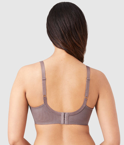 Wacoal Retro Chic Full Figure Underwire Bra - Cappuccino