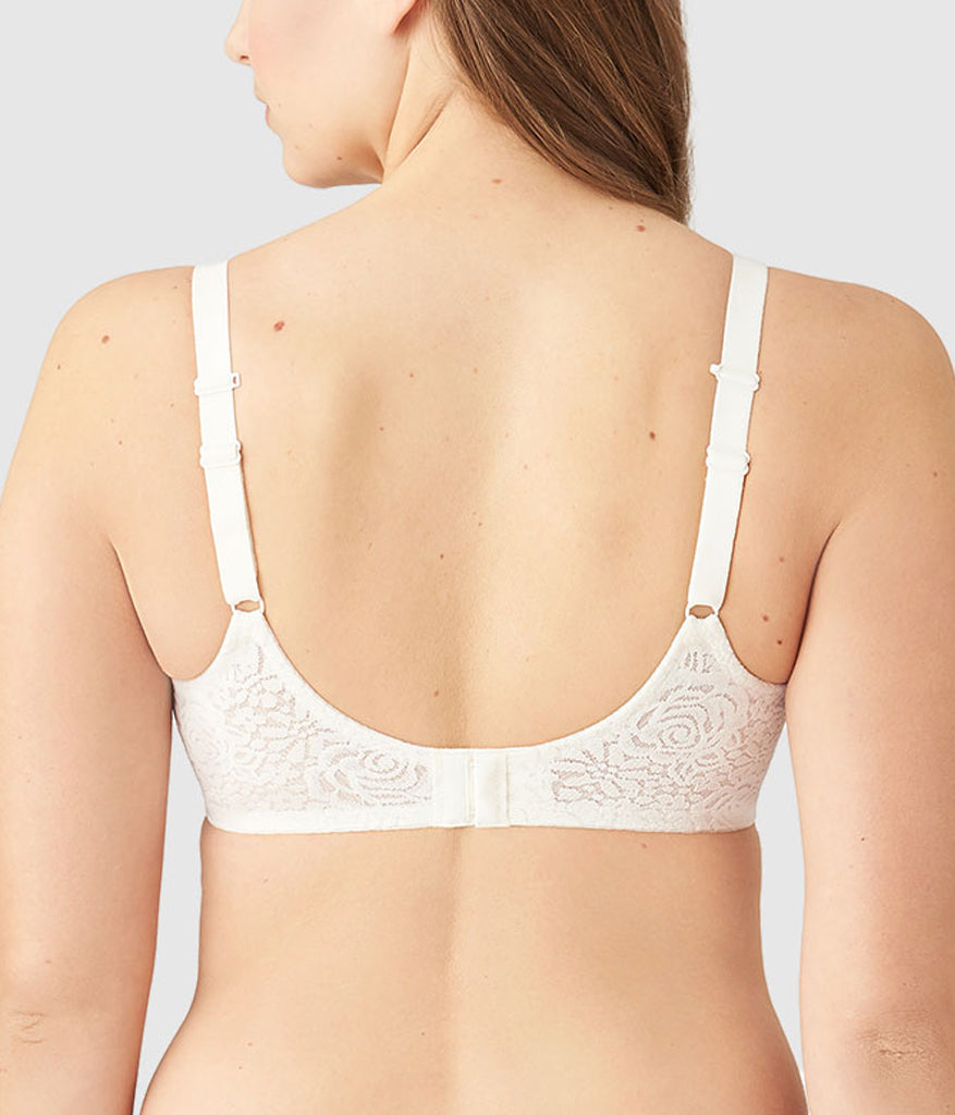 Wacoal Halo Lace Underwire Bra - Ivory