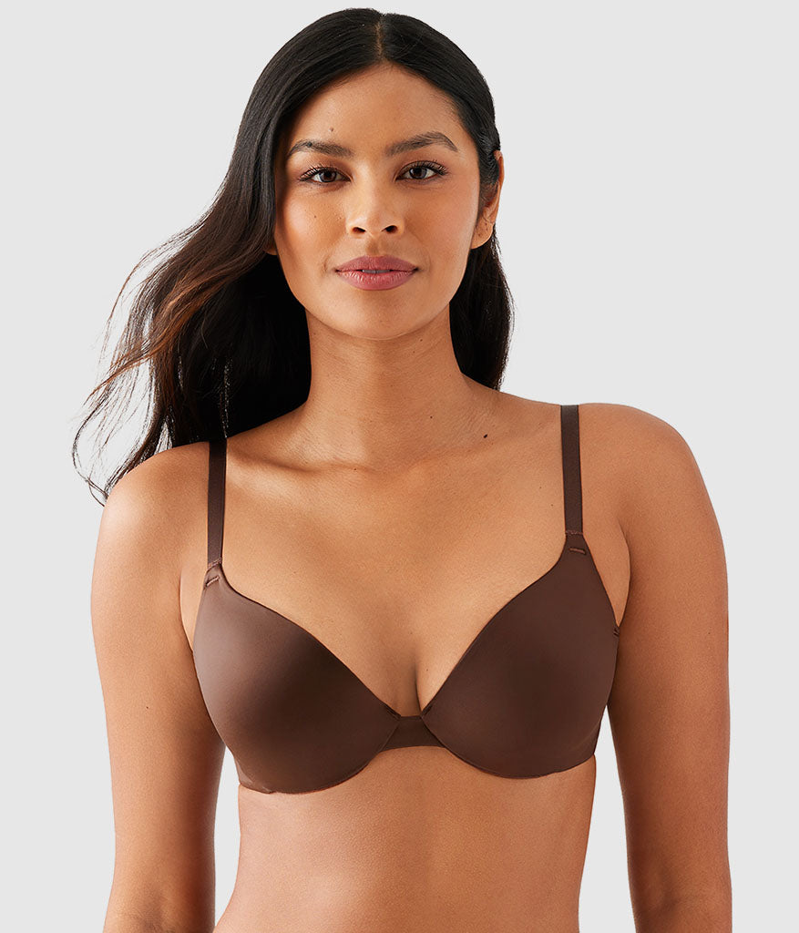 Wacoal Inner Sheen T-Shirt Bra - Chocolate Martini