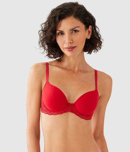 Wacoal La Femme Underwire T-Shirt Bra - Equestrian Red