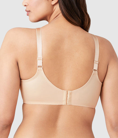 Wacoal Bodysuede Ultra Full Figure Seamless Underwire Bra - Sand
