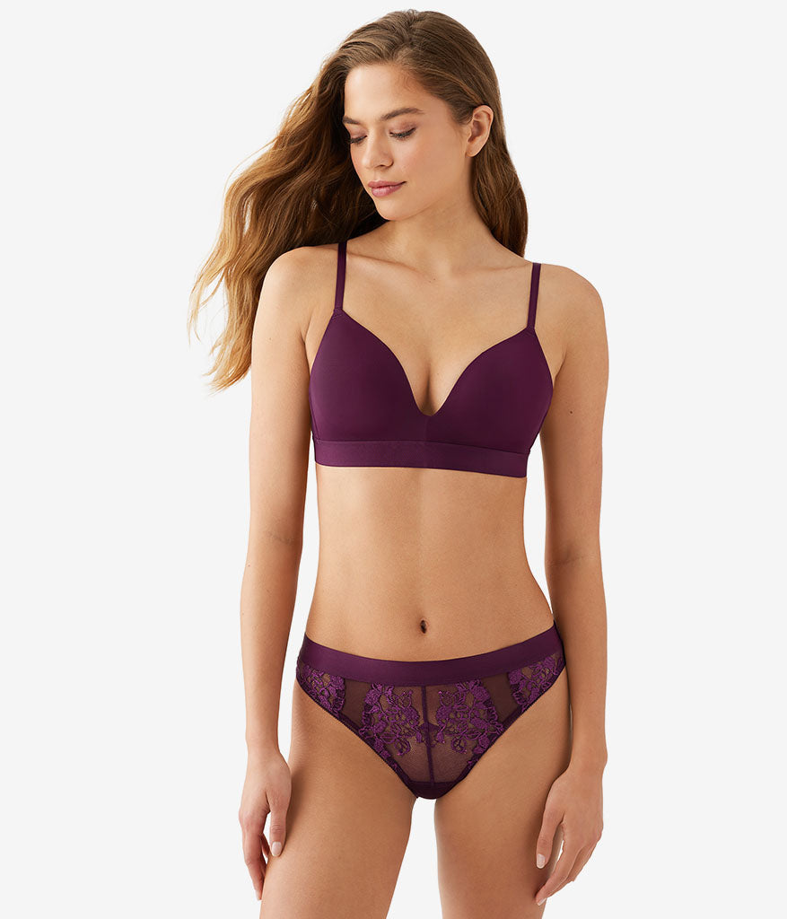 Wacoal Opening Act Wire Free T-Shirt Bra - Potent Purple