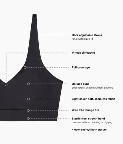 Wacoal Easy Like Sunday™ Wire Free Bra - Black