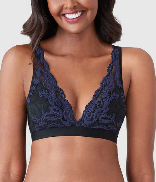 Wacoal Instant Icon® Bralette - Black/Eclipse